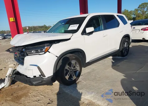 2025 Honda Pilot Ex-L из США, поврежденный, VIN 5FNYG2H4XSB010556